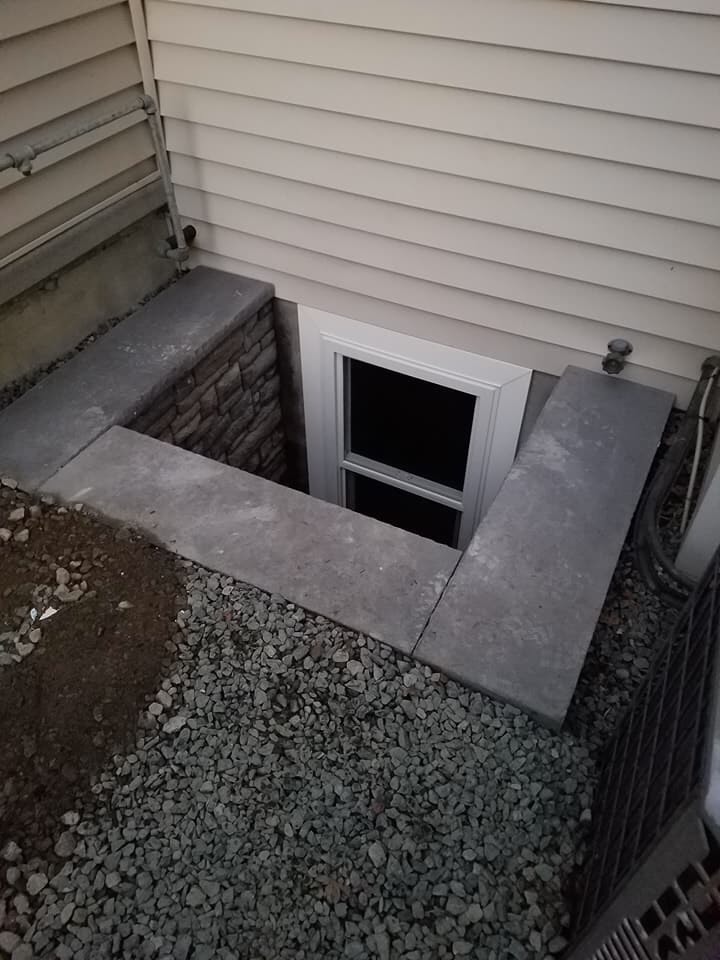 Retrofit Egress Window Install in Sewell, New Jersey